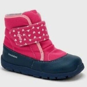 See Kai Run Toddler Basics Blake Winter Boots - Berry Pink - Size 6 - NEW